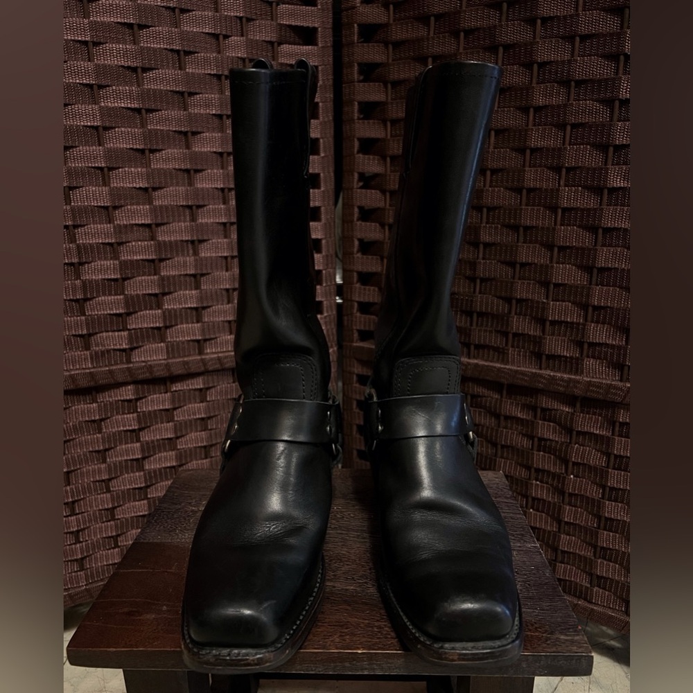 Frye Harness 12R Moto Boots - Picture 4 of 8